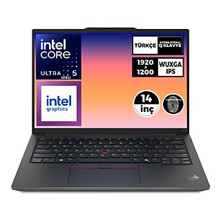 LENOVO ThinkPad E14 Gen 6 WUXGA 21M7002PTX 017 Intel Core Ultra 5-125U 32 GB RAM 4 TB SSD 14 inç Windows 11 Pro Laptop Siyah